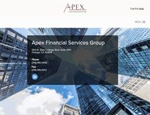 Tablet Screenshot of apexfsg.com